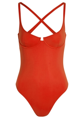Lido Ottantatre Swimsuit - Orange - L (UK14 / L)