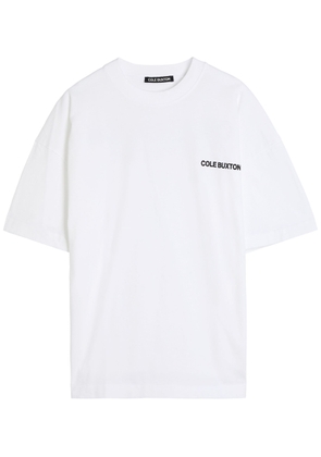 Cole Buxton Logo-print Cotton T-shirt - White - S