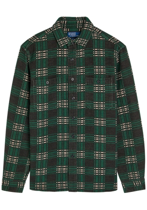 Polo Ralph Lauren Checked Flannel Shirt - Green - M
