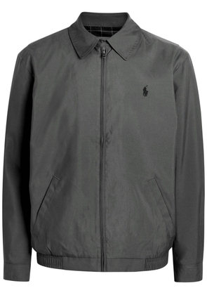 Polo Ralph Lauren Logo-embroidered Woven Jacket - Grey - Xxl