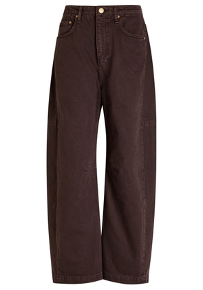 Rag & Bone Charlie Barrel-leg Jeans - Dark Brown - 26 (W26 / UK8 / S)
