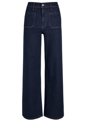 Frame Le Slim Palazzo Wide-leg Jeans - Dark Blue - 26 (W26 / UK8 / S)
