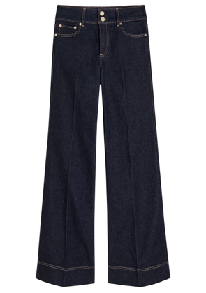 Alice + Olivia Perfect Wide-leg Jeans - Dark Blue - 28 (W28 / UK10 / S)