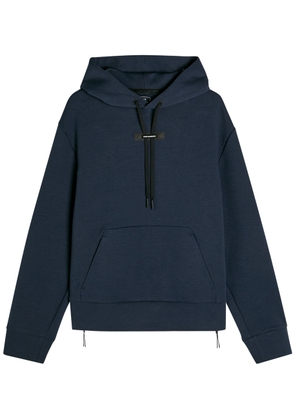 ON Focus Tech Hooded Cotton-blend Sweatshirt - Navy - S (UK8-10 / S)