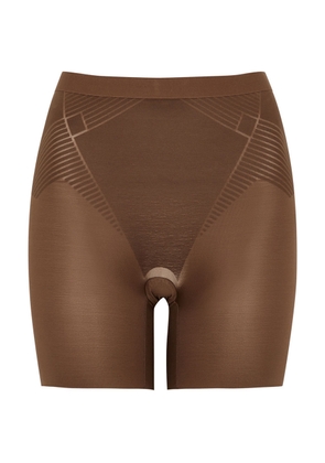 Spanx Thinstincts 2.0 Girl Shorts - Brown - L (UK14 / L)