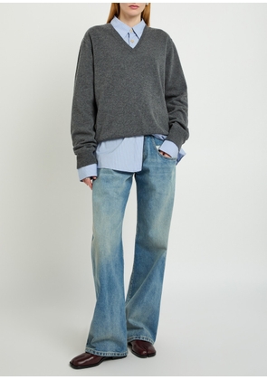 Maison Margiela Exposed-pocket Straight-leg Jeans - Denim - 28 (W28 / UK10 / S)