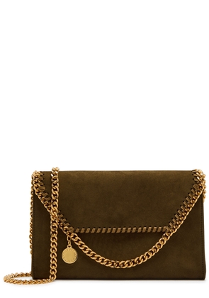 Stella Mccartney Falabella Suede Chain Shoulder bag - Moca - One Size