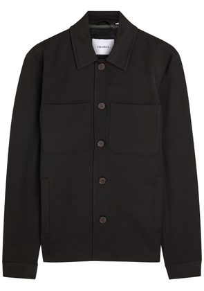 Les Deux Marseille Hybrid Woven Overshirt - Black - XL