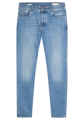Brunello Cucinelli Tapered-leg Jeans - Denim - 52 (IT52 / XL)