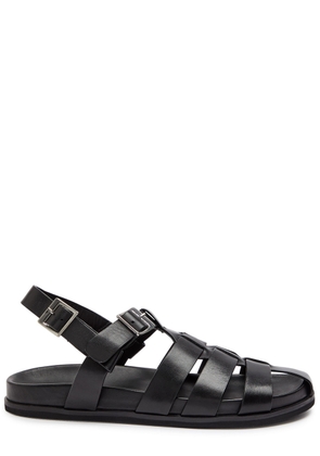 Grenson Quinton Leather Sandals - Black - 7 (IT41 / UK7)
