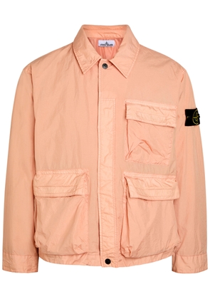 Stone Island Crinkled Shell Jacket - Pink - M