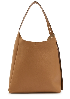 Tory Burch Romy Grained Leather Hobo bag - Light Brown - One Size