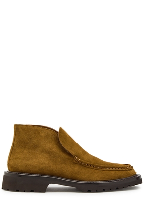 Legres Suede Loafers - Tan - 39 (IT39/ UK6)