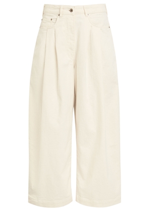 SS Daley Ivy Barrel-leg Jeans - Ecru - 10 (UK10 / S)