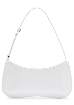 Jacquemus Le Bisou Glossed Leather Shoulder bag - White - One Size