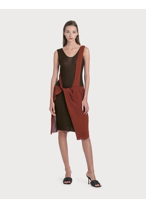 Knit Dress With Knock