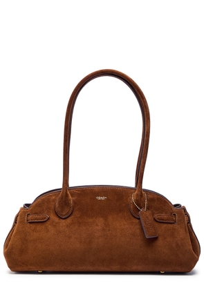 Coach Empire Suede Shoulder bag - Brown - One Size