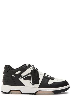 Off-white Out Of Office Panelled Leather Sneakers - White And Black - 44 (IT44 / UK10)