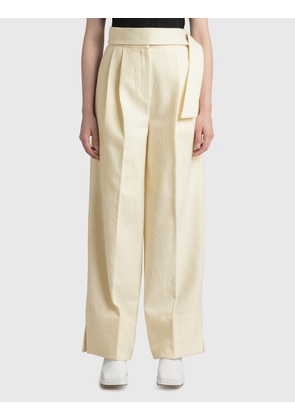 Virgin-wool High-rise Wide Trousers