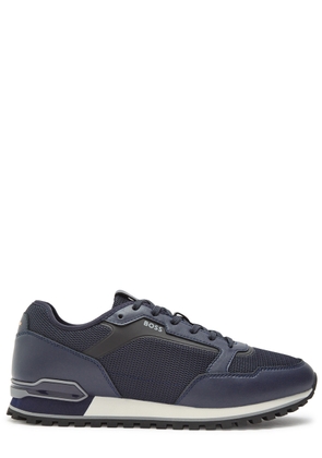 Boss Parkour Panelled Mesh Sneakers - Navy - 11 (IT45 / UK11)