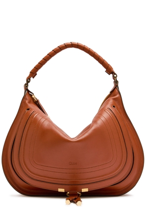 Chloe Marcie Medium Leather Shoulder bag - Brown - One Size