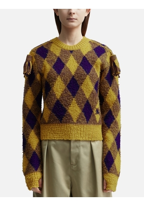 Argyle Wool Sweater