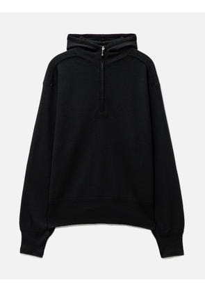 Wool Half-Zip Hoodie