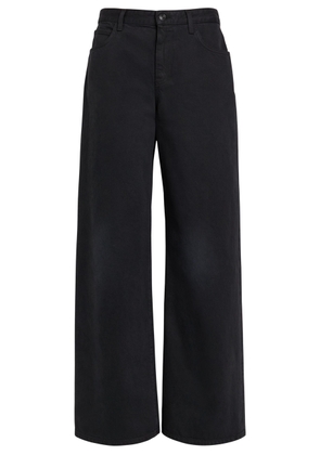 The Row Eglitta Relaxed Straight-leg Jeans - Black - 27 (W27 / UK8-10 / S)