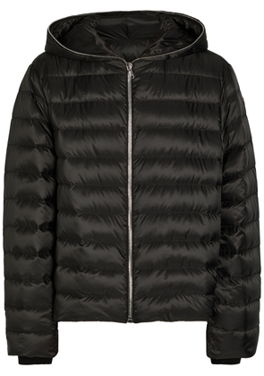 Rick Owens X Moncler Ziplock Hooded Padded Shell Jacket - Black - 4 (M)