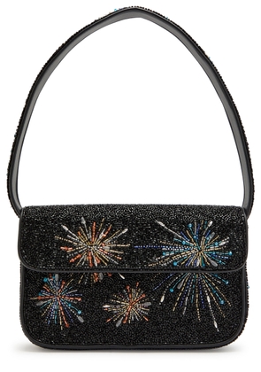 Staud Tommy Firework Beaded Shoulder bag - Black - One Size