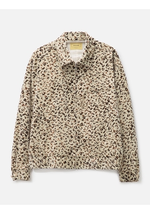 Cotton Velvet Zip Up Blouson