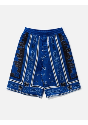 BANDANA VISCOSE SHORTS