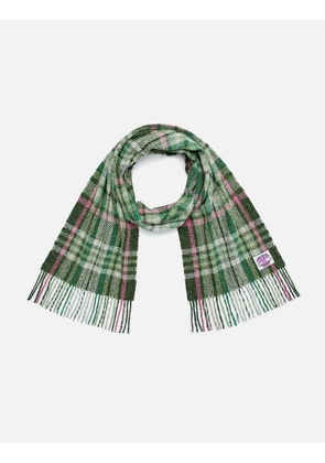 Plaid Fringe Scarf