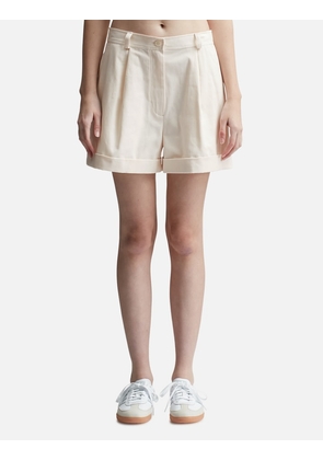 PLEATED SHORTS