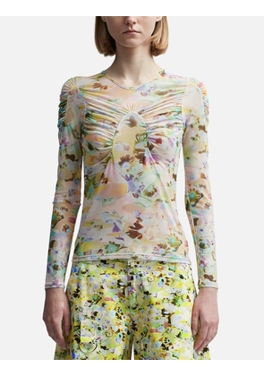 Arc Short Long Sleeve Top