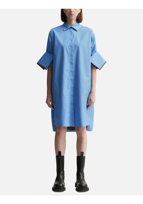 TURN-UP SHIRT DRESS