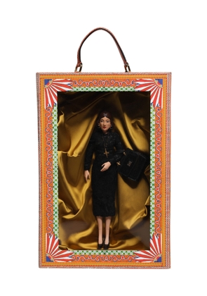 Black Dress Ceramic Porcelain Fashion Leather Sicily Dolls