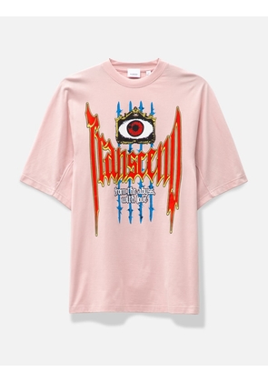 Slogan Print Cotton Oversized T-shirt