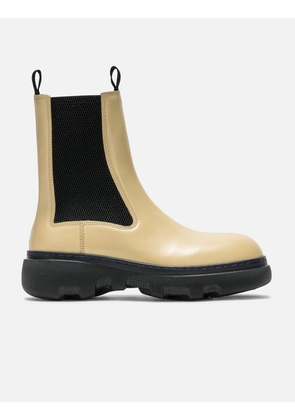 Leather Creeper Chelsea Boots