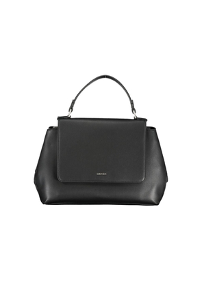 Black Polyester Handbag