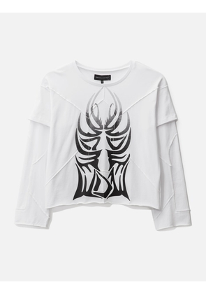 WINGED GRADIENT LONG SLEEVE