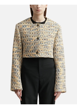 CROPPED TWEED JACKET