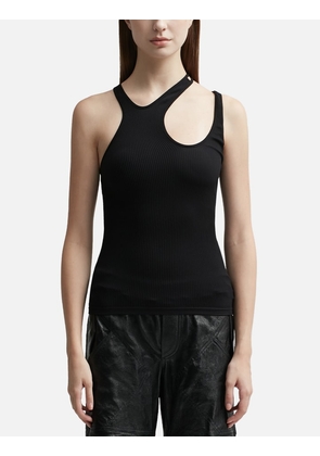 Ribbed Jersey Tank Top