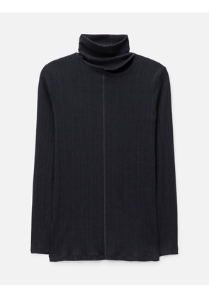 Turtleneck with Asymmetrical Opening