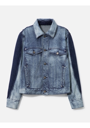 Mix Panel Denim Jacket