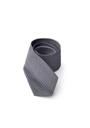 Gray Silk Ties & Bowty