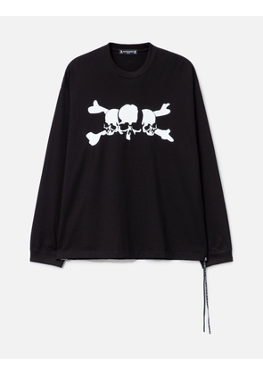 Boxy Asura Skull Long Sleeve T-shirt