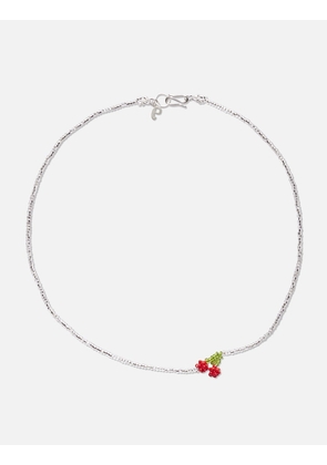 Mini Silver Cherry Necklace