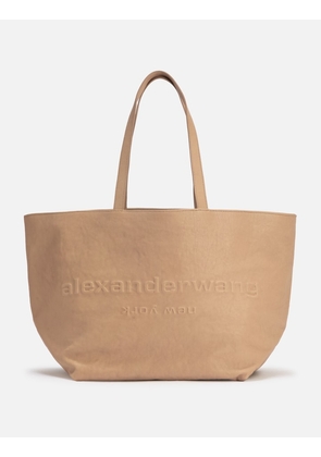 Leather Punch Tote