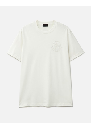 Three-Dimensional Logo Cotton T-Shirt